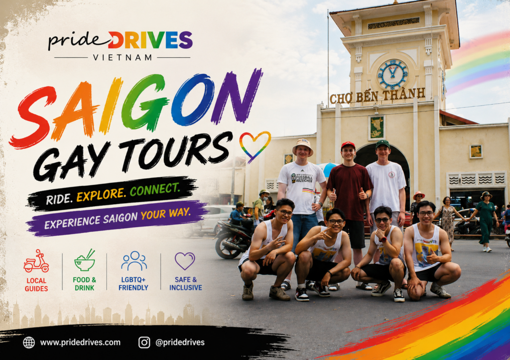 Pride Drives Vietnam - Saigon Gay Tours.
