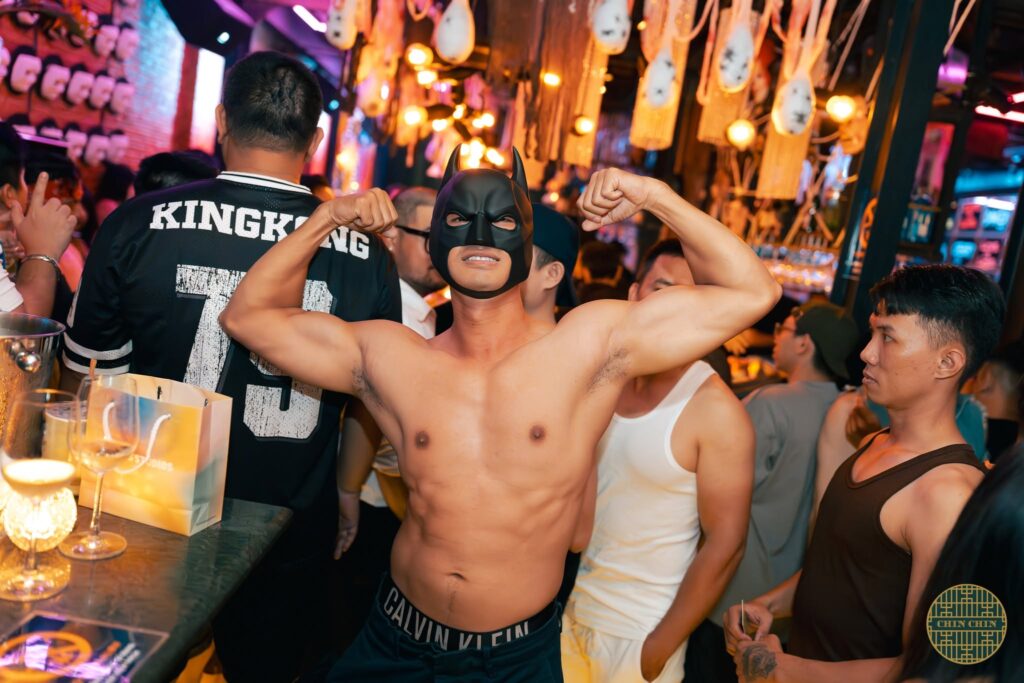 Go-go Boys in Saigon - Pride Drives Vietnam - Saigon Gay Tours.