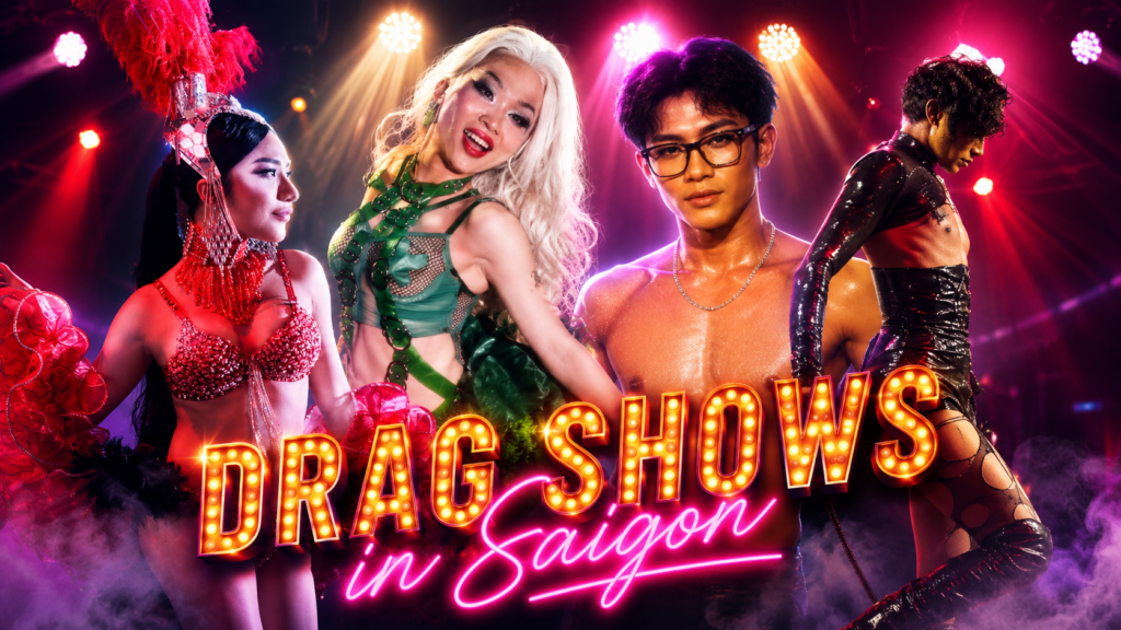 Drag shows in Saigon | Pride Drives Vietnam