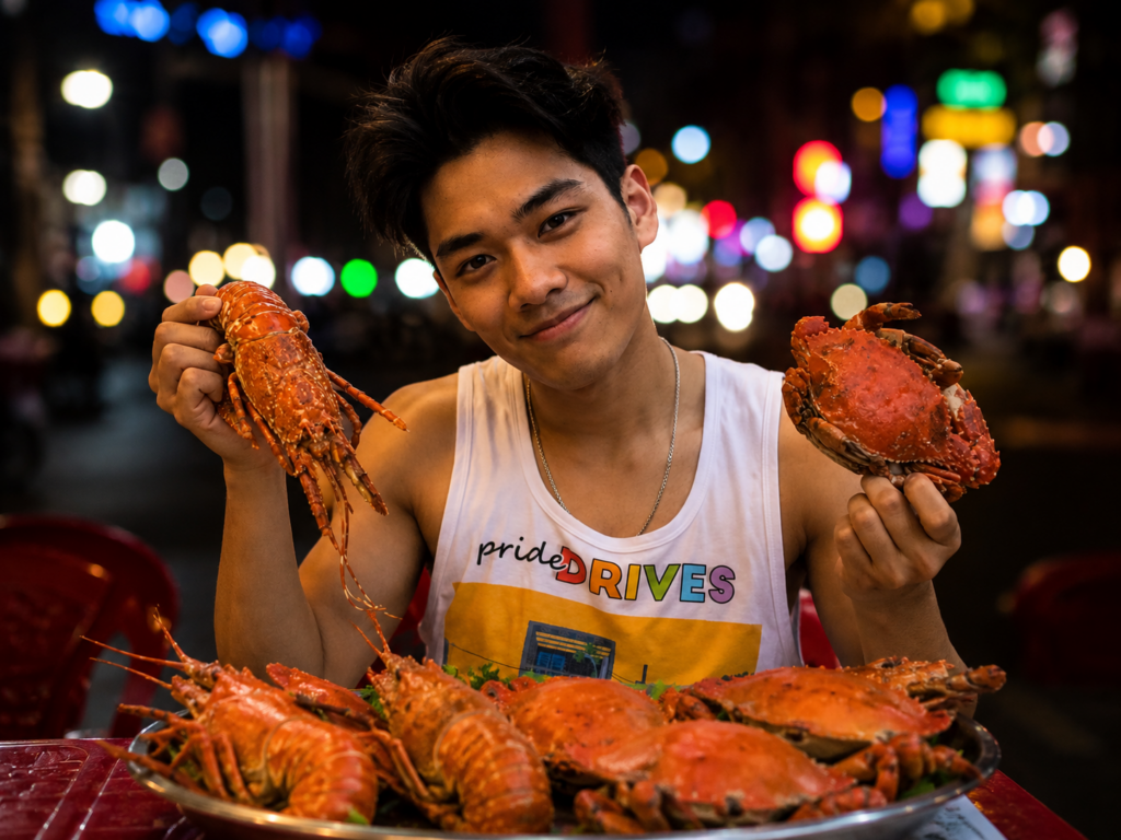 Saigon Deluxe Food Tour | Pride Drives Vietnam - Saigon Gay Tours.